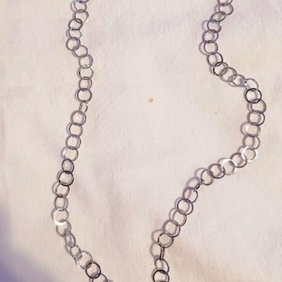 Ball In Circle Link Choker 18" Stainless Steel Gift Box - Picture 4 of 6